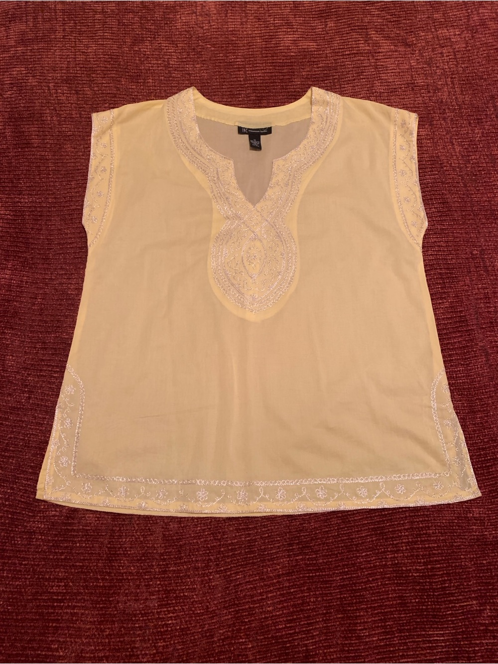 Yellow Hindu-Themed Top - Picture 10 of 14